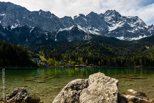 Eibsee die Karibik Bayerns direkt an der Zugspitze