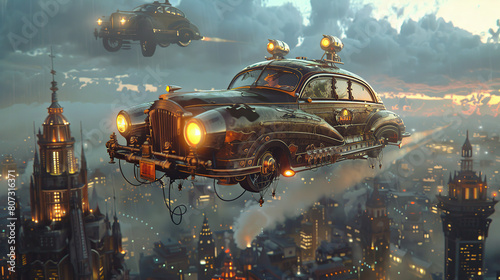 steampunk, city, machines, gears, industrial, retro-futuristic, Victorian, mechanical, steam-powered, technology, clockwork, brass, pipes, cogs, futuristic, dystopian, urban, fantasy, alternate, world