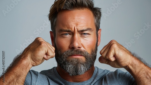 Man With a Goatee and Beard
