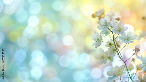 Blurred background with pastel colors in a soft focus
