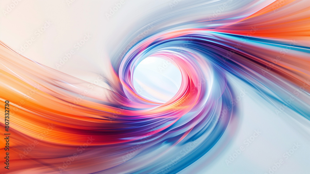 Obraz premium abstract colorful background with waves