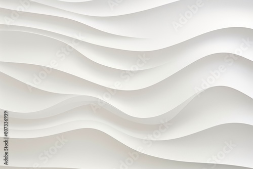 White panel wavy seamless texture paper texture background with design wave smooth light pattern on white background softness soft whitish shade 