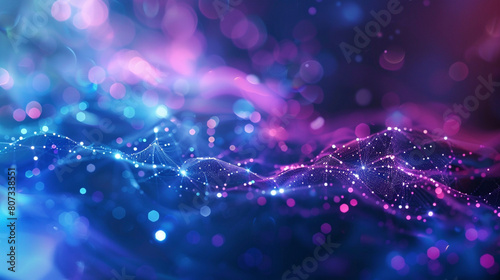 neural network, intelligence and neuronal red abtract background
