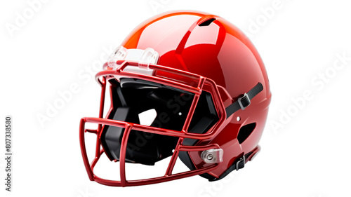 Sports Helmet isolated on transparent png background. Generative ai