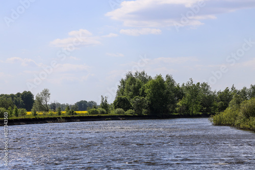 Ukrainian landscape of rivers and lakes © telearlens