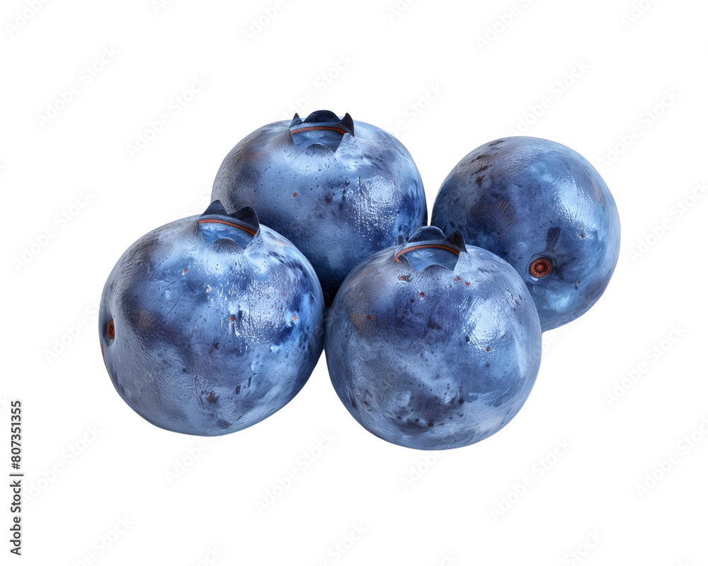 blueberries on white background blueberries on white background
