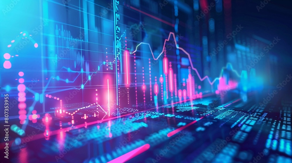 Fintech Pop! A Bold Blue Background with Linear Texture for Your Financial Projects Fintech Pop! A Bold Blue Background with Linear Texture for Your Financial Projects