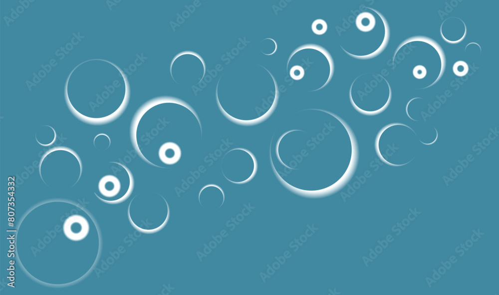 abstract blue background with bubbles or circles. abstract blue background with bubbles or circles.