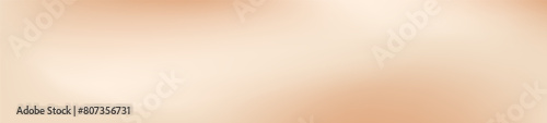 Beige gradient background with smooth cream colors. Champagne soft gradation banner. Flat vector illustration isolated