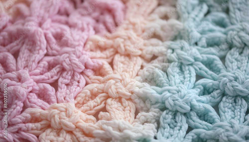 wollen, häkel, strick, hintergrund, pastell, rosa, neu, close up, textur, muster, pink, hellblau, türkis, garn, textil, süss, niedlich, gestalten, entwerfen, modern
