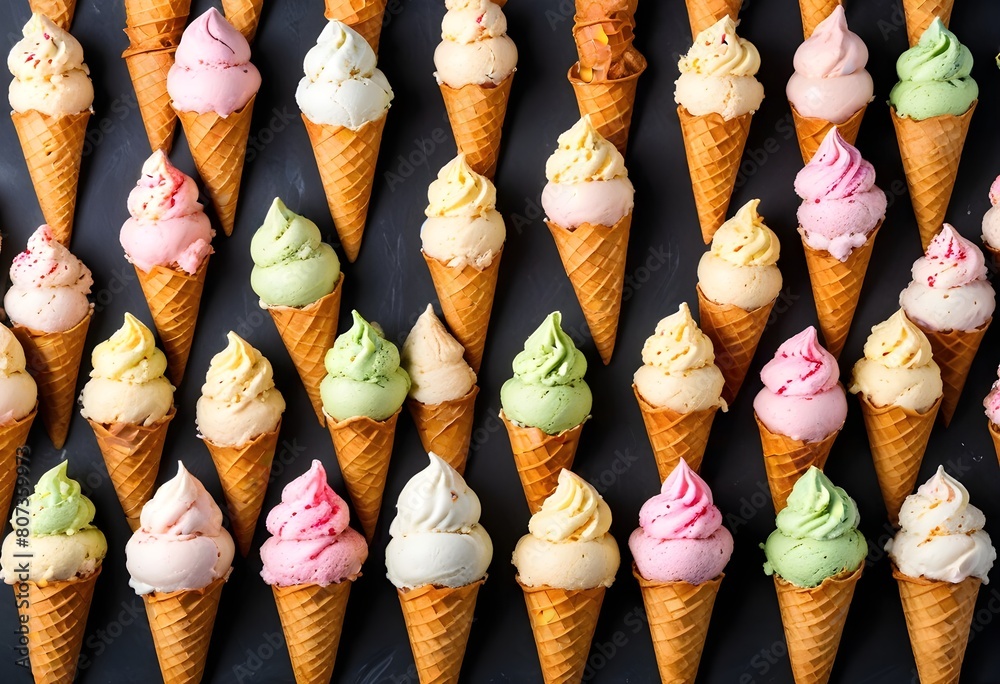 Obraz premium ice cream cone