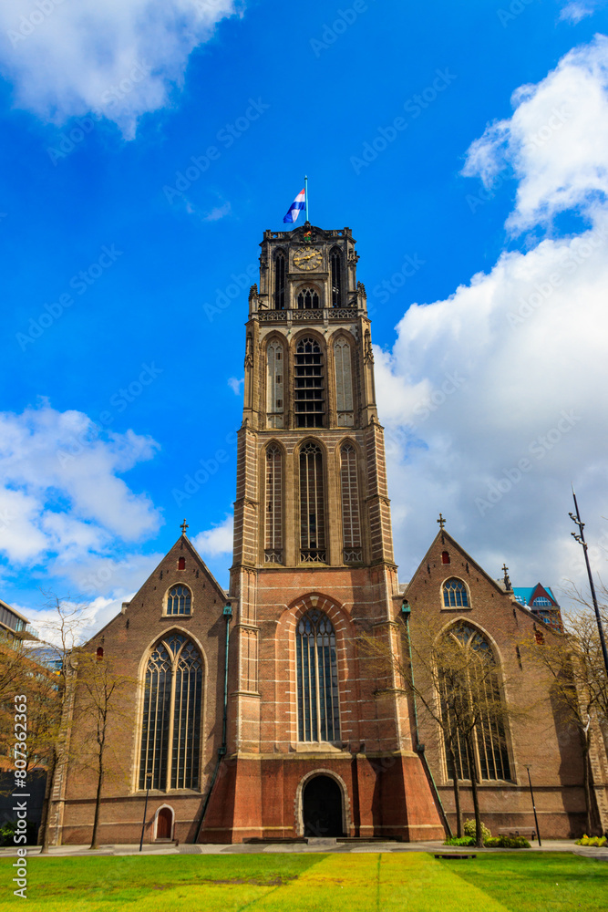 Saint Lawrence Church (Grote of Sint-Laurenskerk) in Rotterdam, Netherlands Saint Lawrence Church (Grote of Sint-Laurenskerk) in Rotterdam, Netherlands