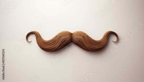 brown mustach photo