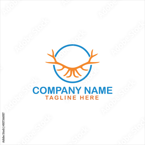 Free Download deer logo vector - GFXLoad