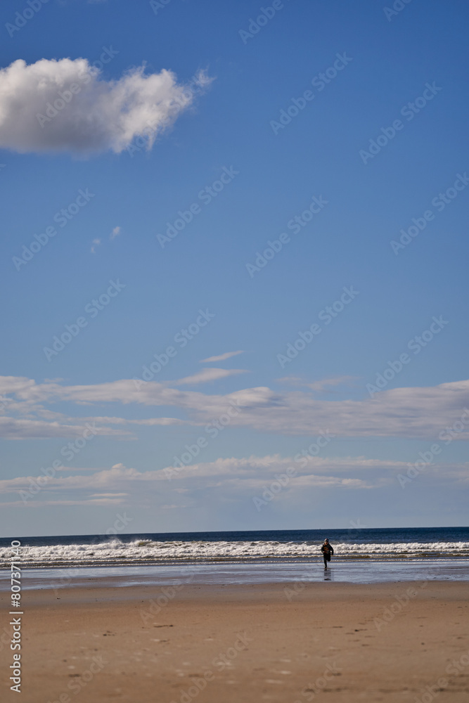 People running playing relaxing on the beach People running playing relaxing on the beach