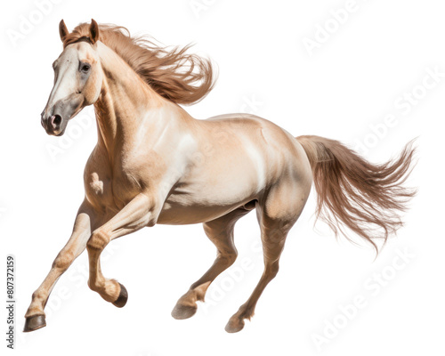 PNG Arabian horse running stallion animal mammal.