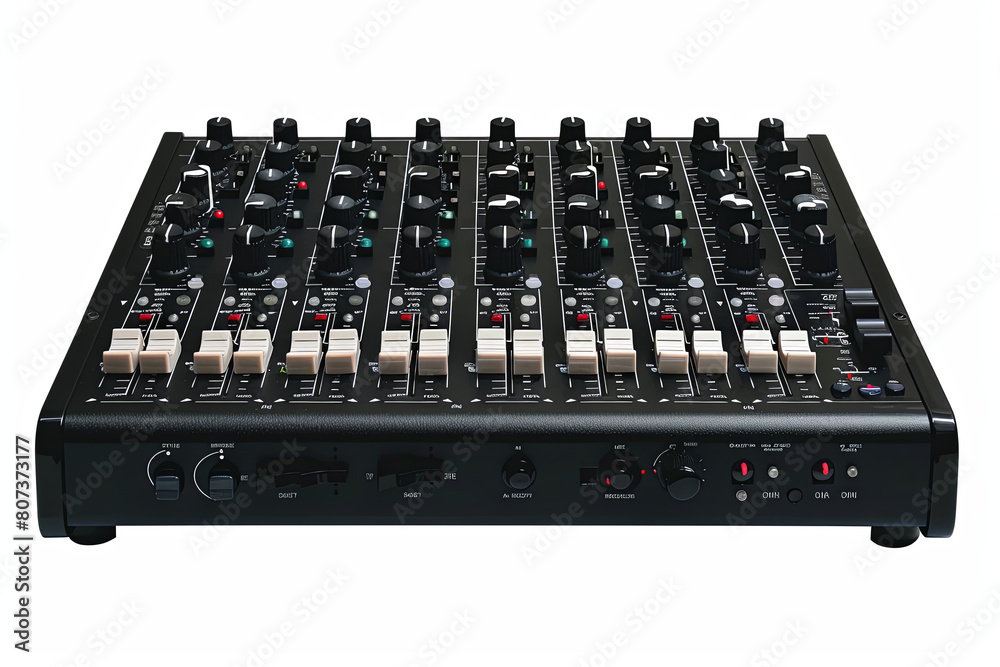 Sound mixer with analog adjuster
Sound mixer with analog adjuster