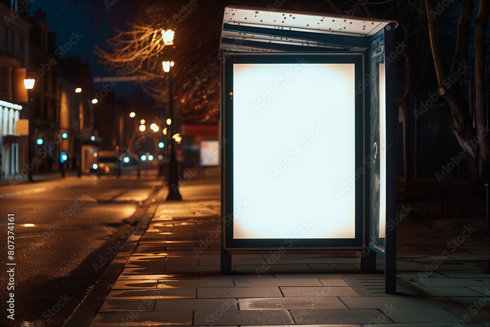 Bus Stop on Street Bus Stop on Street