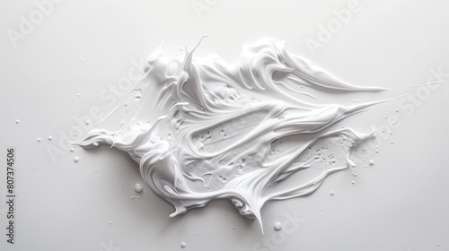 Close up of a white substance on a table. Suitable for medical or laboratory concepts