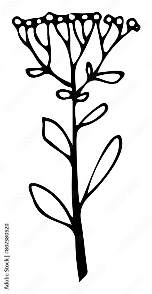Obraz premium Flower Bouquet Svg, Flower svg, Bouquet svg, wildflowers svg, wildflowers, wedding svg, minimalist bouquet svg, cut files for Cricut, Silhouette