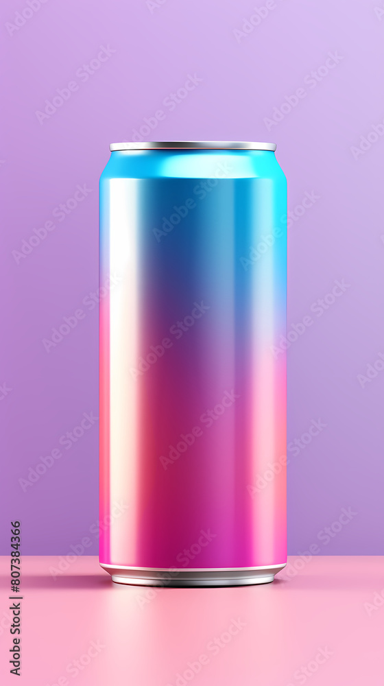 Fototapeta premium 3D rendering of soda can