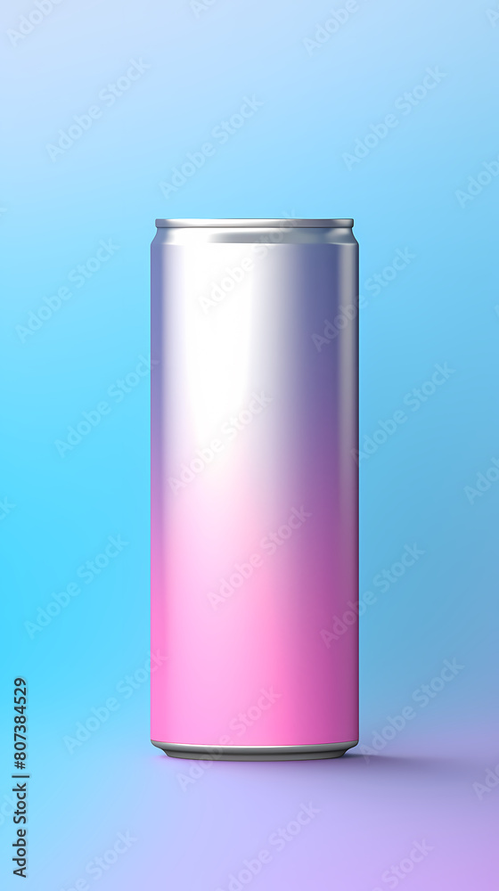 Fototapeta premium 3D rendering of soda can