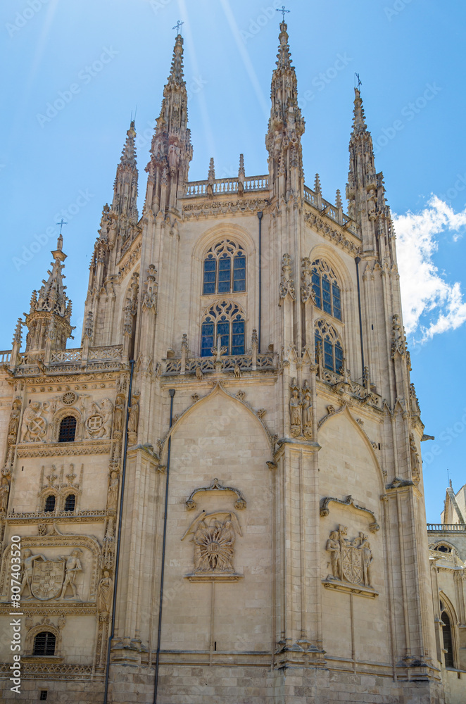 Fototapeta premium Cathedral of Saint Mary of Burgos, Castile and Leon, Spain