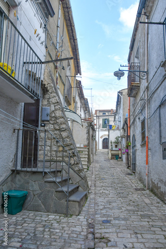 The Italian village of Orsara di Puglia.