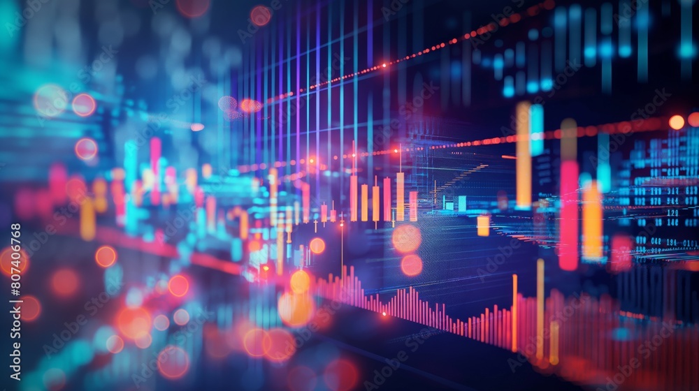 Abstract Insight into Stock Market Expansion and Business Investments Abstract Insight into Stock Market Expansion and Business Investments