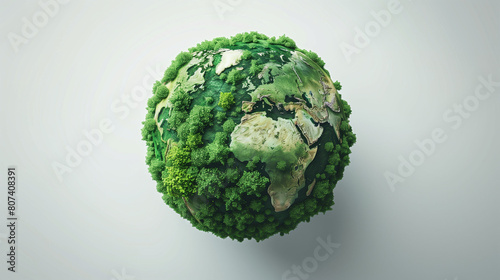 The World with Environmental of social and good governance concept. Save our Planet Climate change