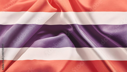 Free Download Realistic Artistic Representation of Thailand waving flag - GFXLoad