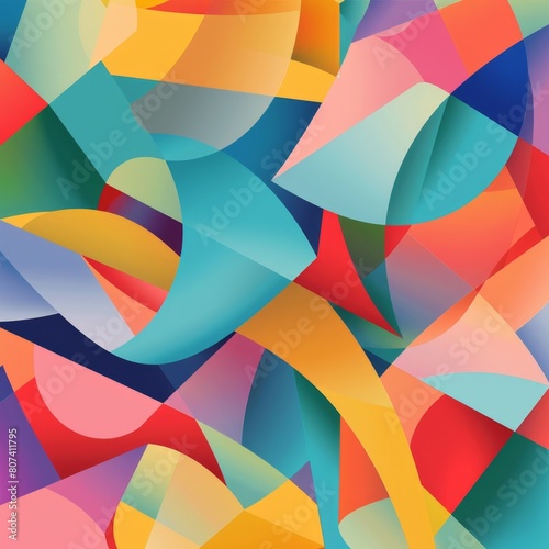 Colorful Abstract Background Illustration