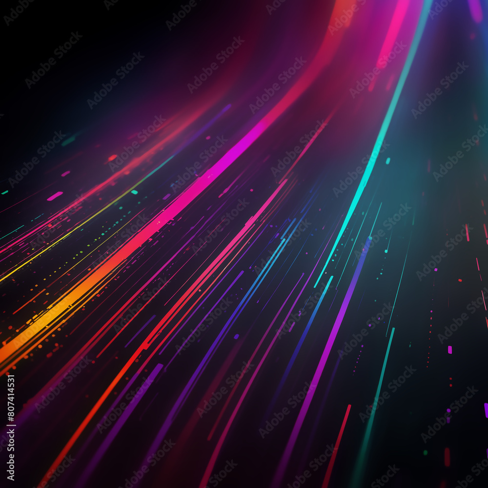 abstract rainbow magic data transfer cloud computing abstract rainbow magic data transfer cloud computing