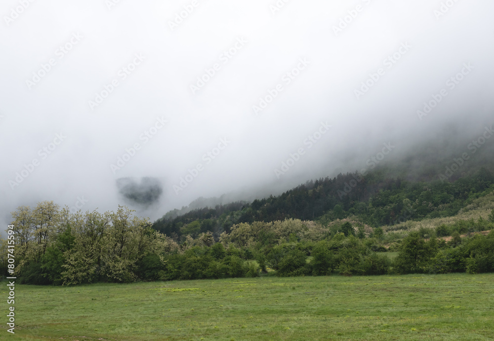 fog in the mountains with heart in the clouds fog in the mountains with heart in the clouds