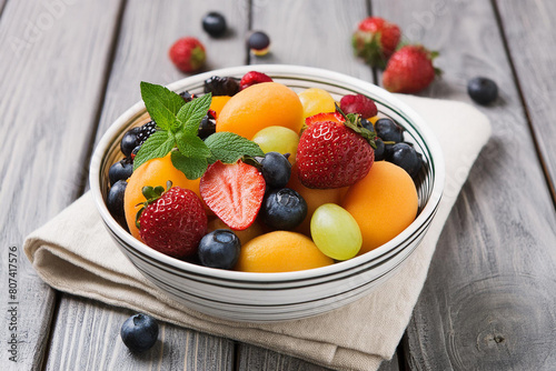 bowl of fruit salad