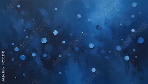 Clear Plain Shiny Warm Soft Vintage Bokeh Cloudy Wave Like Geometric Blue Background or Texture