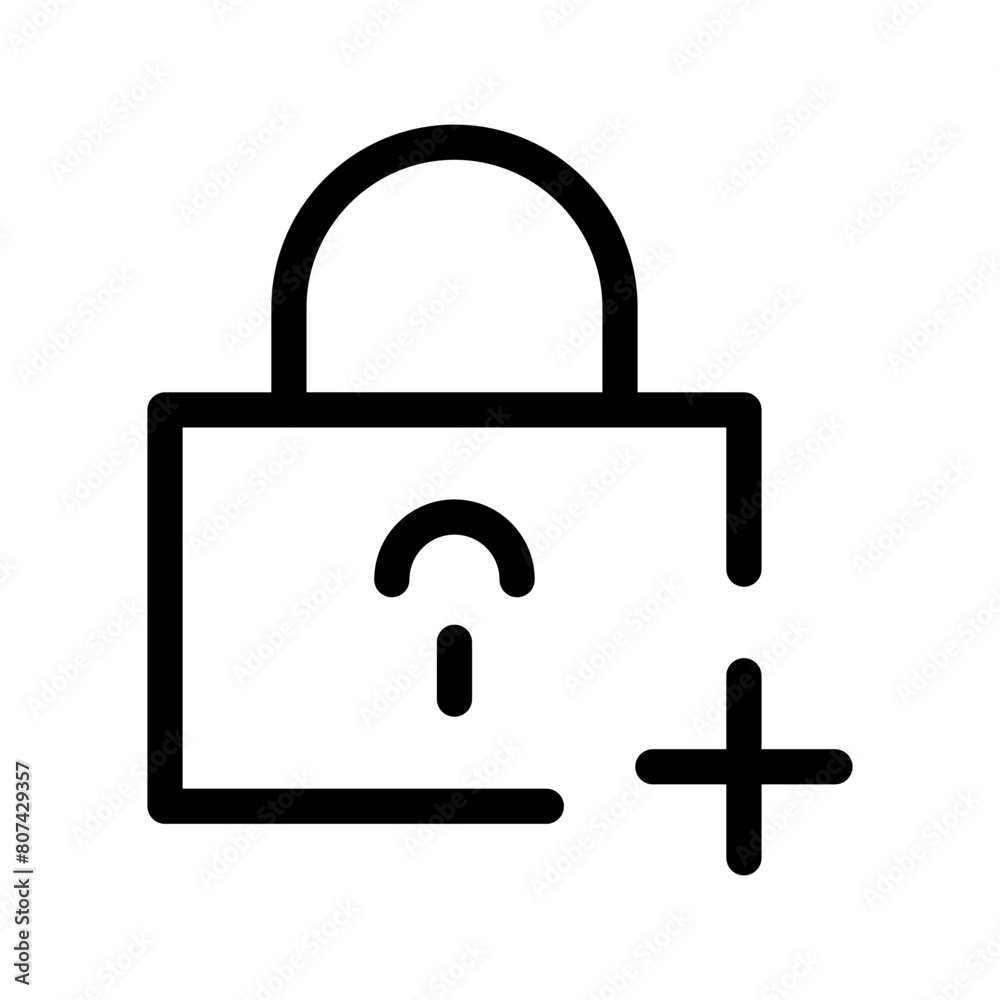 Padlock Icon Vector Symbol Design Illustration Padlock Icon Vector Symbol Design Illustration