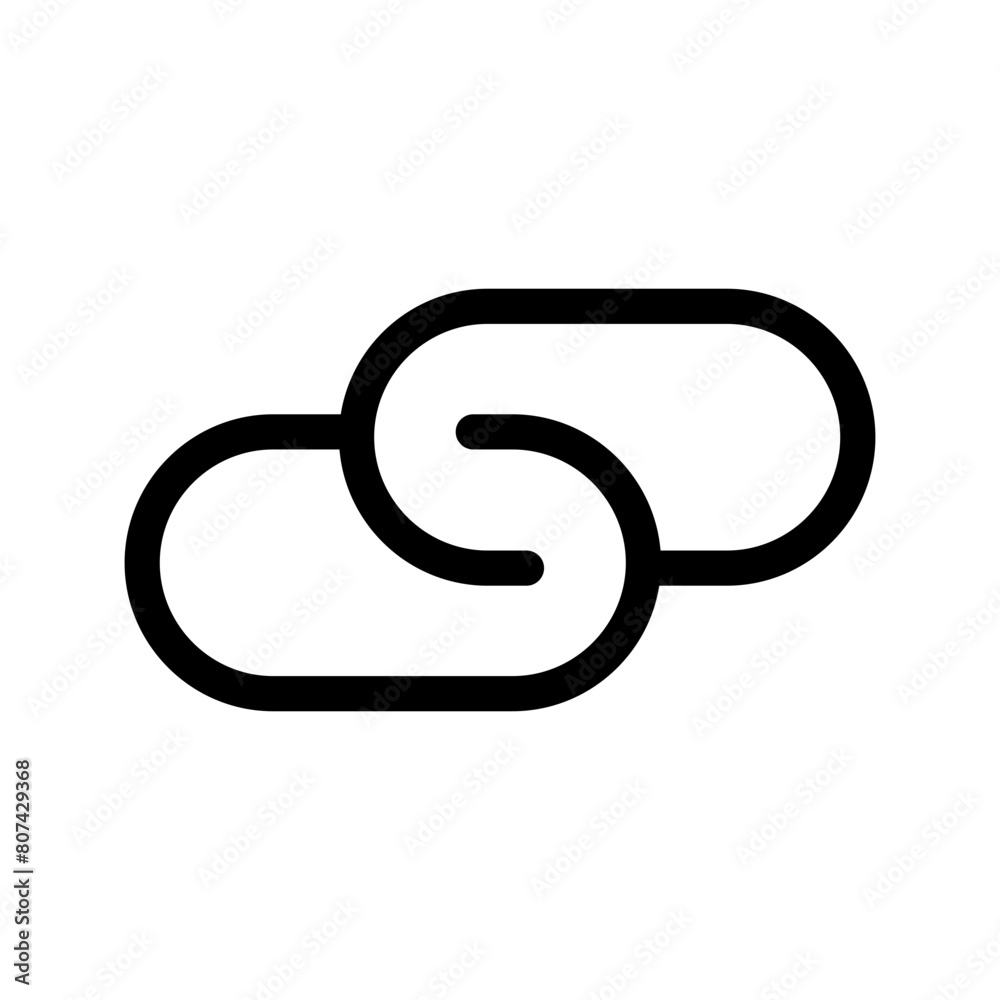Link Icon Vector Symbol Design Illustration