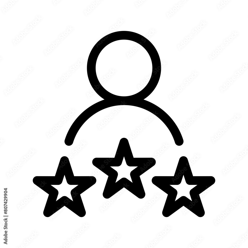 Rating Icon Vector Symbol Design Illustration Rating Icon Vector Symbol Design Illustration