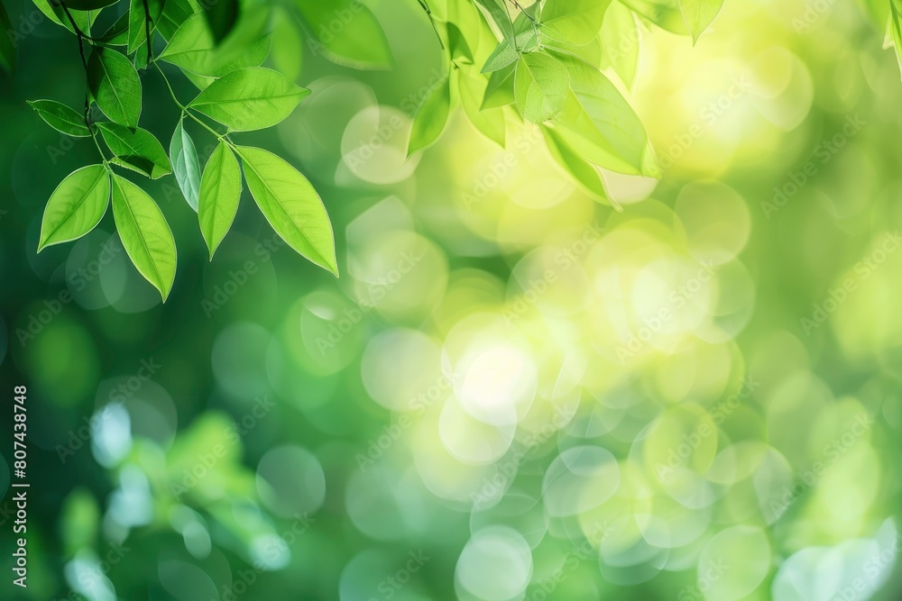 Green texture background, Photos blurred and bokeh under the tree, Fresh nature healthy or bio concept - generative ai Green texture background, Photos blurred and bokeh under the tree, Fresh nature healthy or bio concept - generative ai
