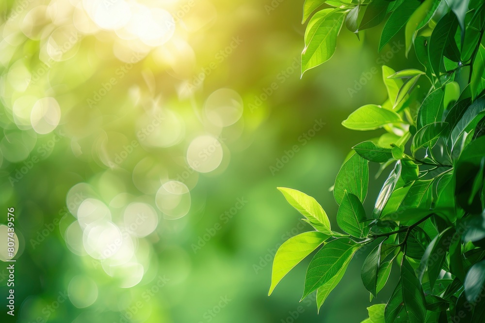 Green texture background, Photos blurred and bokeh under the tree, Fresh nature healthy or bio concept - generative ai Green texture background, Photos blurred and bokeh under the tree, Fresh nature healthy or bio concept - generative ai