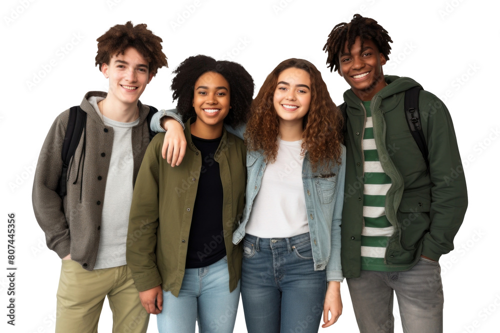 Fototapeta premium PNG Laughing jacket jeans smile.