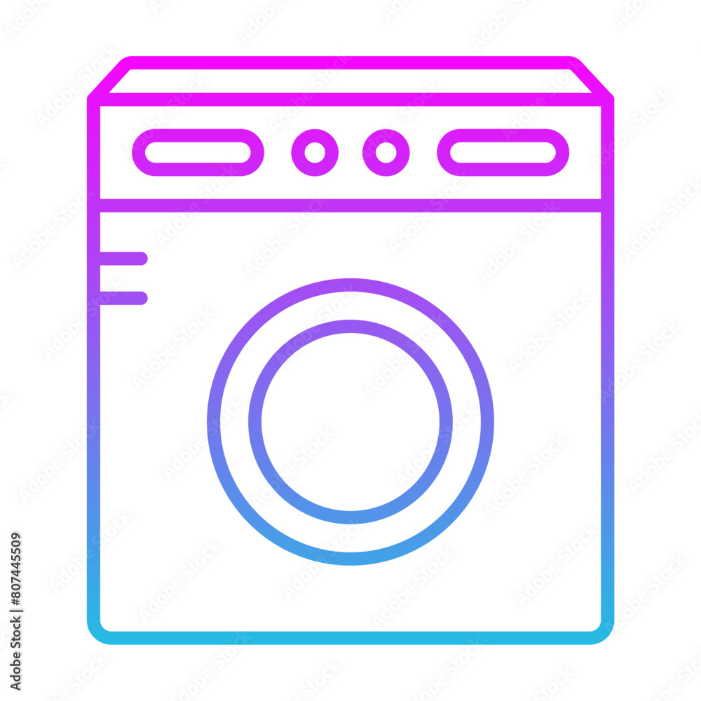 Washing Machine Icon Washing Machine Icon