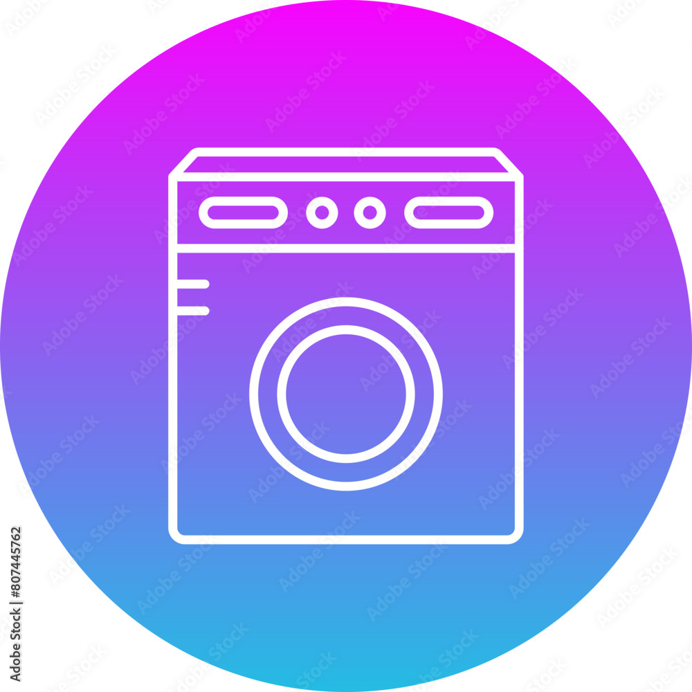 Washing Machine Icon Washing Machine Icon