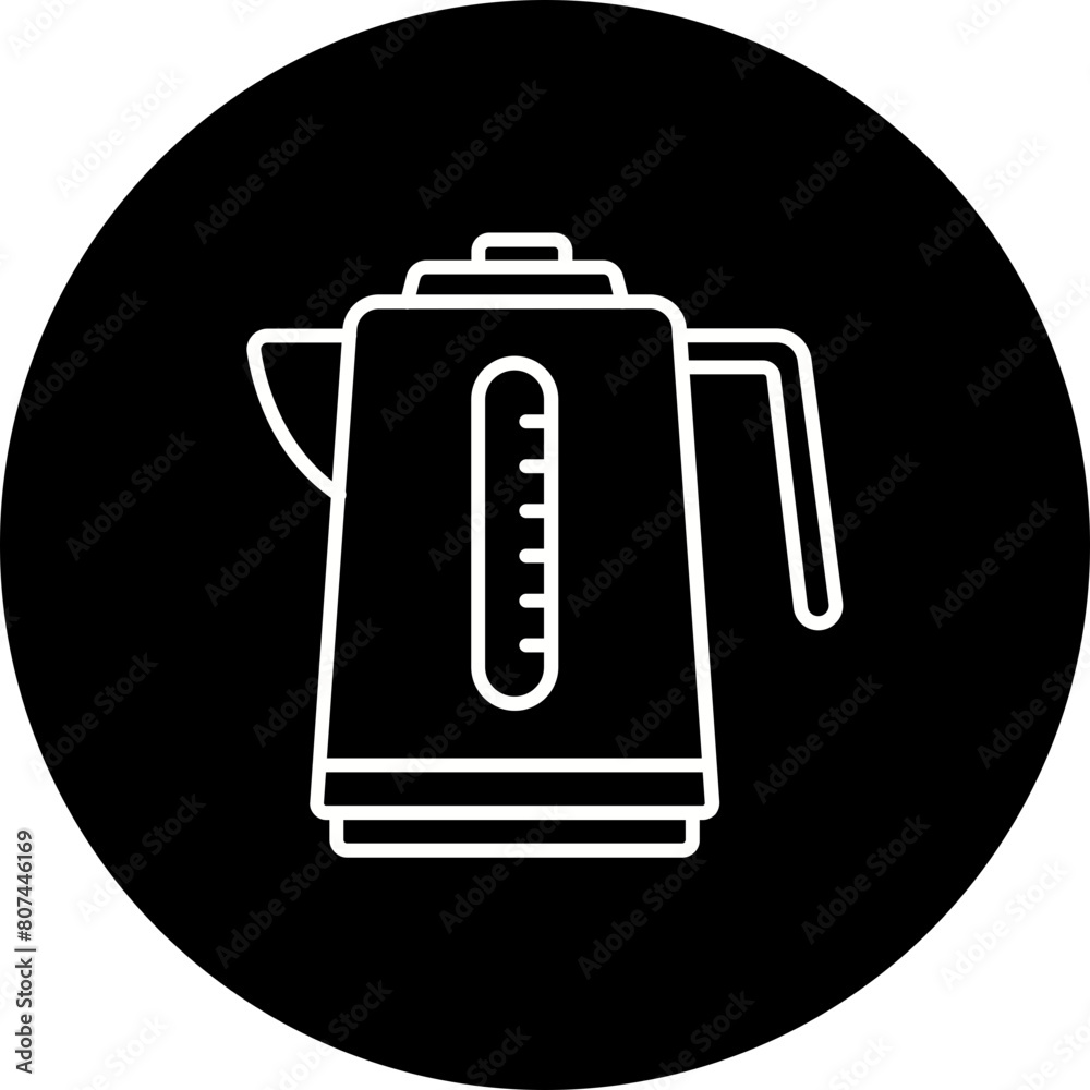 Electric Kettle Icon Electric Kettle Icon