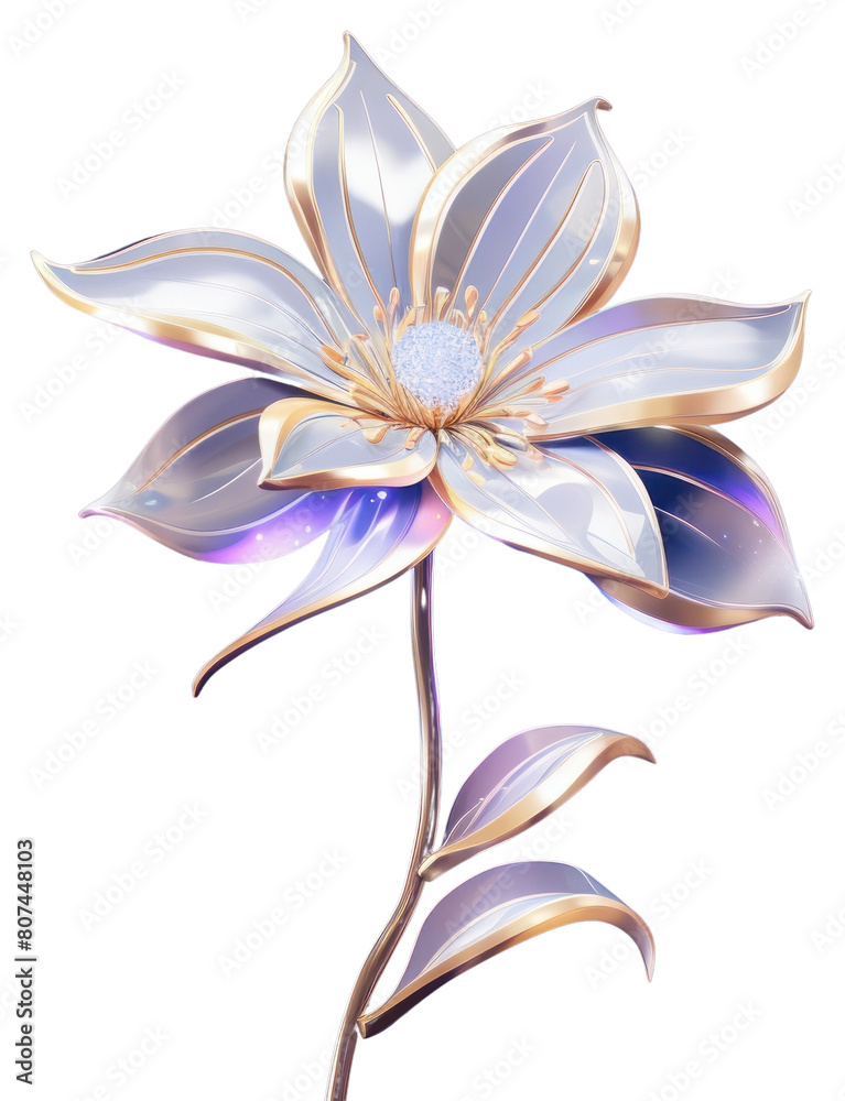 PNG Flower plant accessory jewelry.
