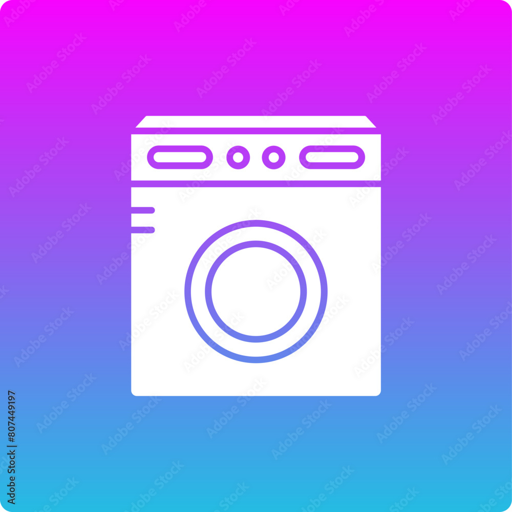 Washing Machine Icon Washing Machine Icon