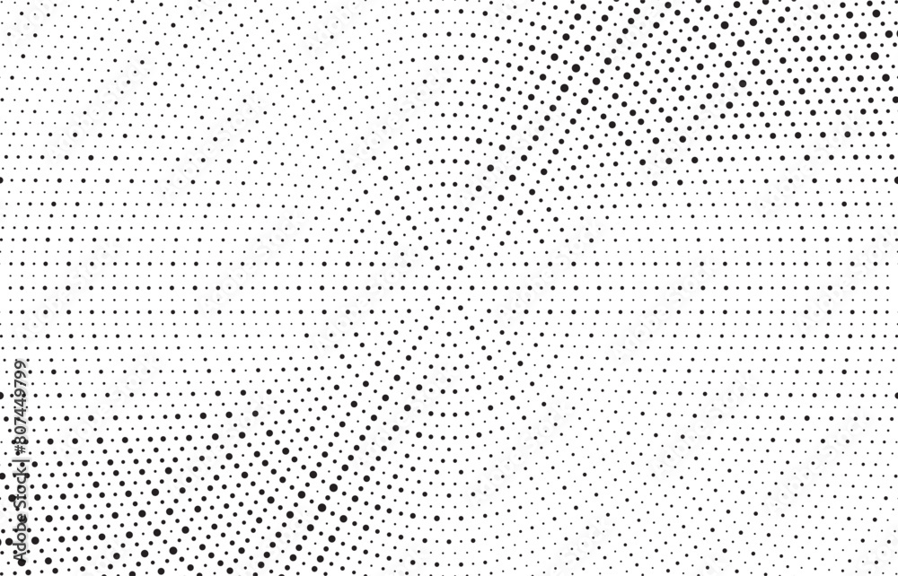 Abstract radial halftone gradient background. Dotted concentric texture with fading effect. Black and white circle shade wallpaper. Grunge rough vector. Monochrome dotted backdrop design element. Abstract radial halftone gradient background. Dotted concentric texture with fading effect. Black and white circle shade wallpaper. Grunge rough vector. Monochrome dotted backdrop design element.