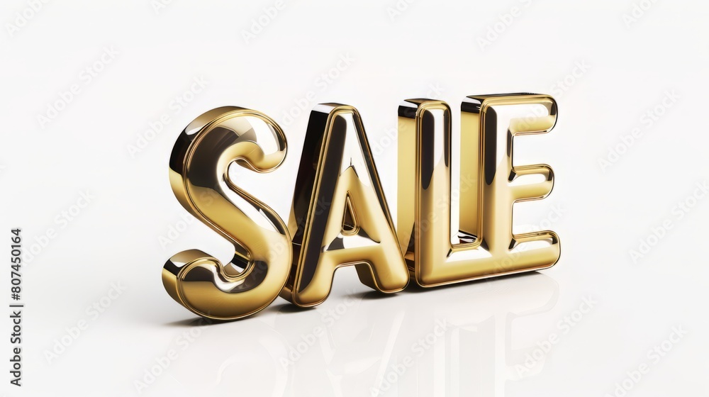 The word Sale created in 3D Typography. The word Sale created in 3D Typography.