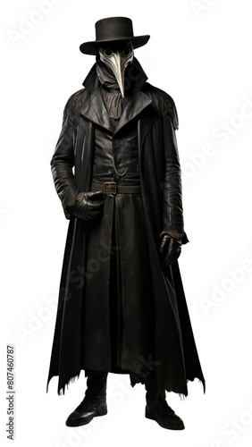 PNG Plague doctor overcoat costume fashion photo